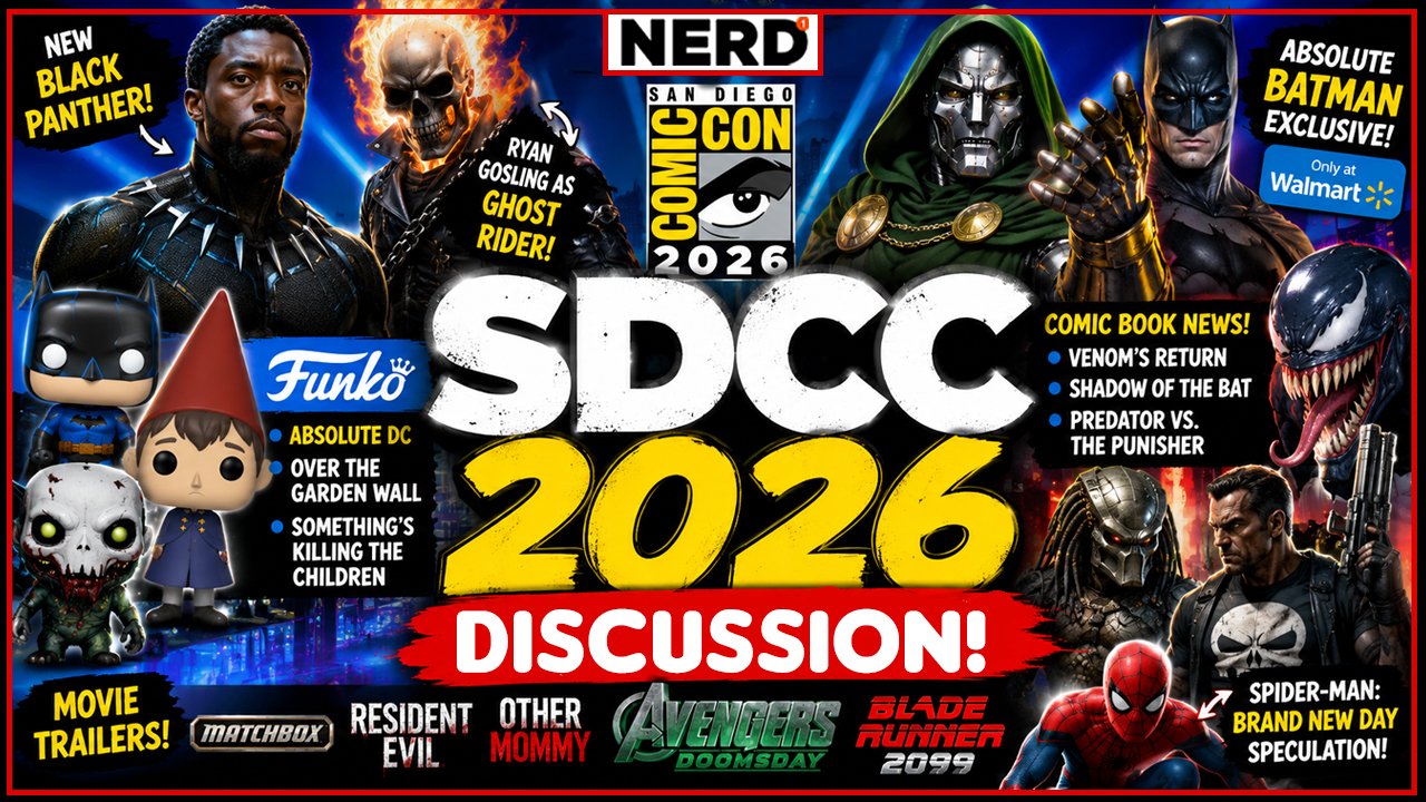 The Biggest SDCC 2026 Reveals! Marvel, DC, Blade Runner, Resident Evil, Toys, Comics & More!